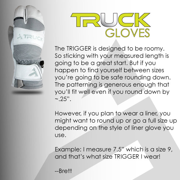 Trigger Ski Mitten fit notes
