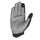 Padded grey leather palm of the TRUCK Berm prototype glove in Ash