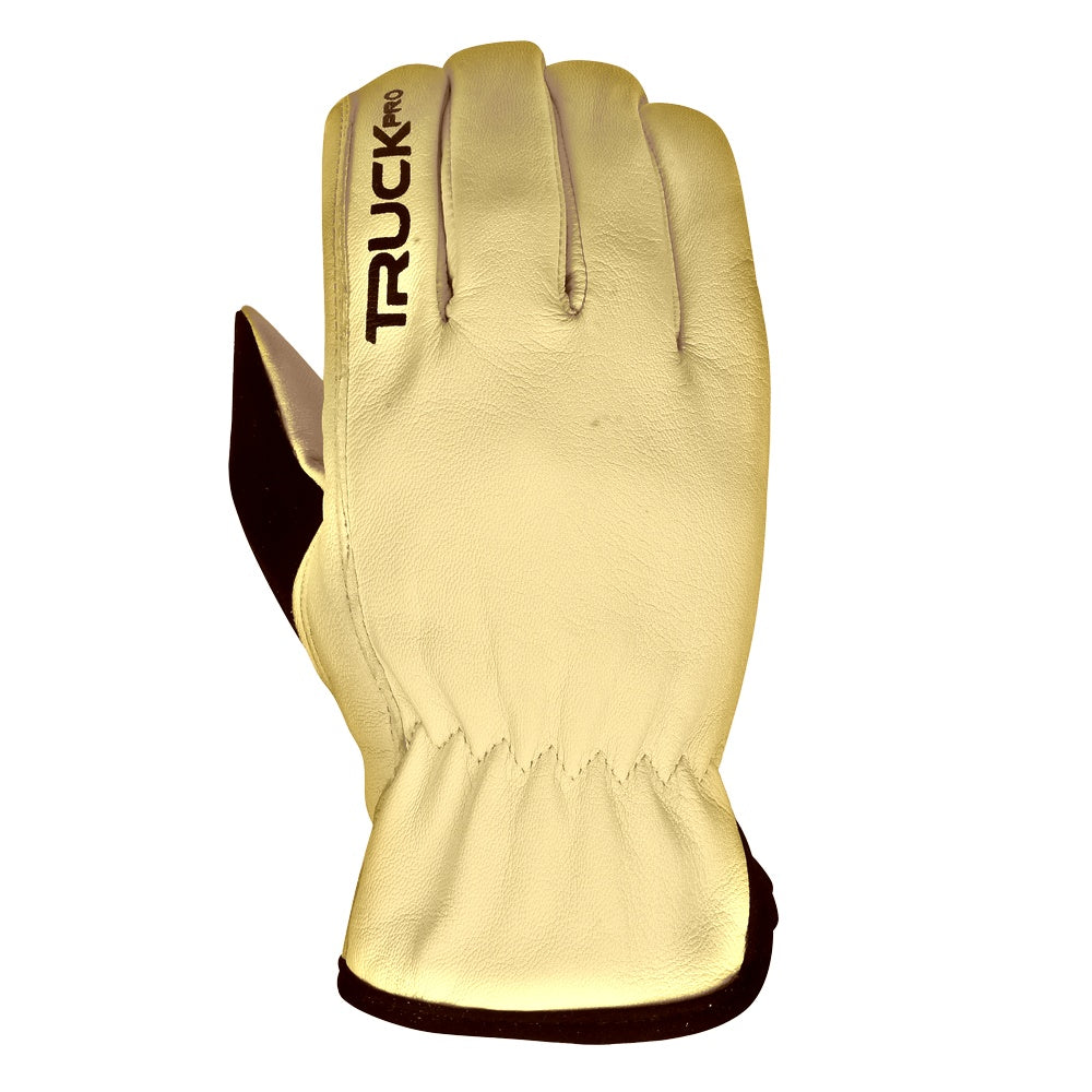 TRUCK DRIVER CL5 cut-resistant leather work glove, Tumbleweed