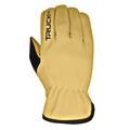 TRUCK DRIVER unlined leather work glove, sand